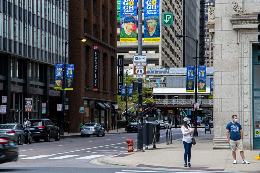 Chicago outdoor signage materials